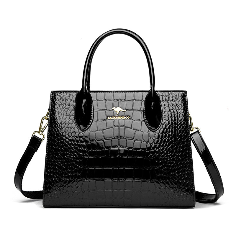 Elegant Classy Women's Patent Leather Glossy Handbags
