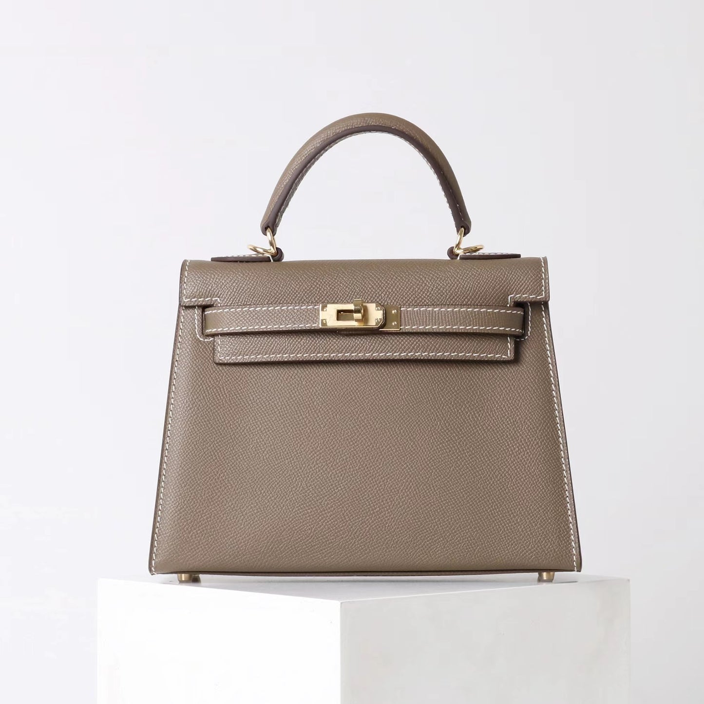Trendy Advanced Texture Genuine Leather Portable Bags
