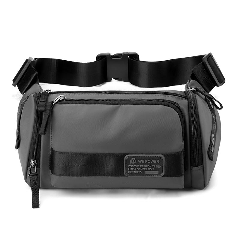 Large Capacity Waterproof Multifunctional Wearable Trendy Men's Chest Bags