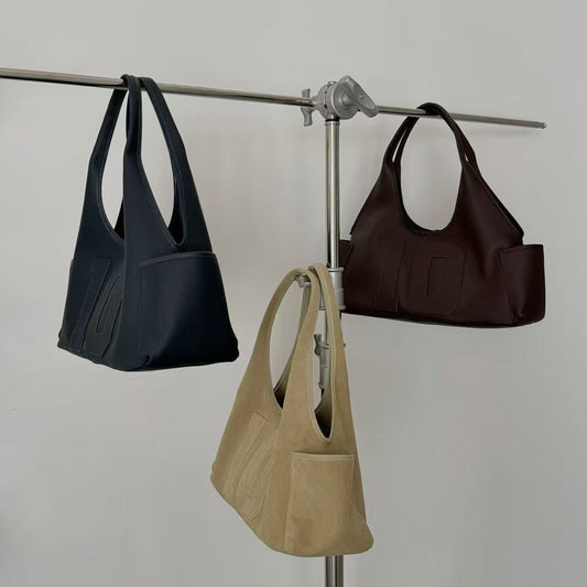 Women's Fashion Portable Large Capacity Layer Tops Shoulder Bags