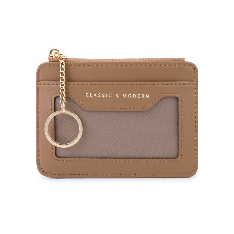 Korean Style Minimalist Thin Multiple Slots Card Holder