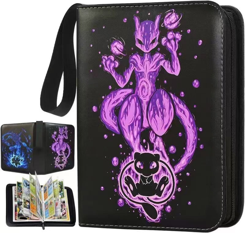 Trendy Game Binder Grid Collection Album Bags