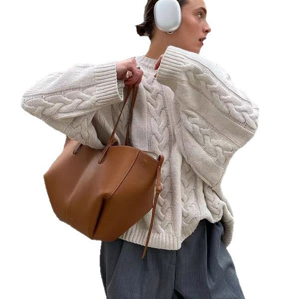 Large Capacity Underarm Retro Minority Design Handbags