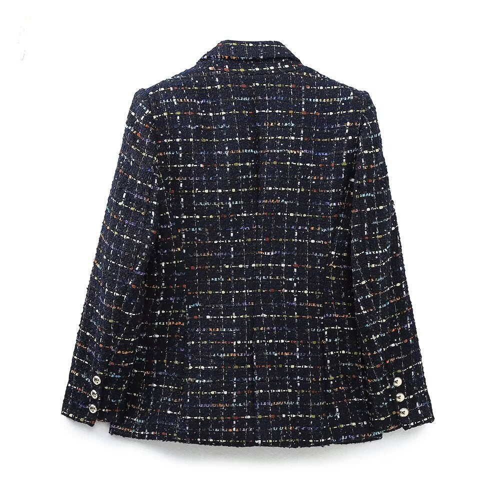 Women's Fashion Commuter Casual Loose Black Color Blazers