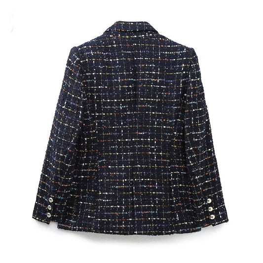 Women's Fashion Commuter Casual Loose Black Color Blazers