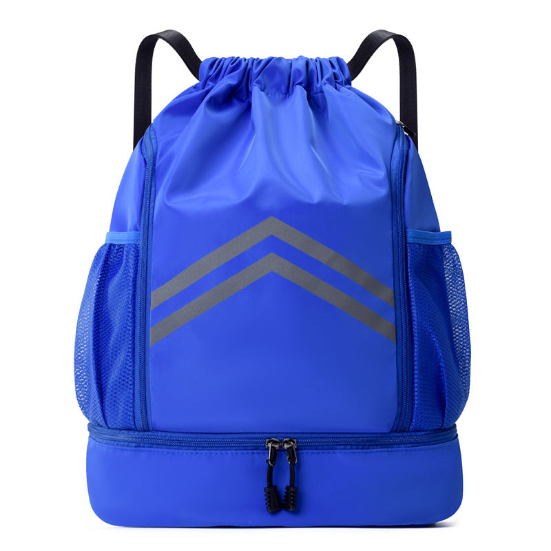 Large Capacity Fitness Exercise Waterproof Drawstring Sports Backpacks