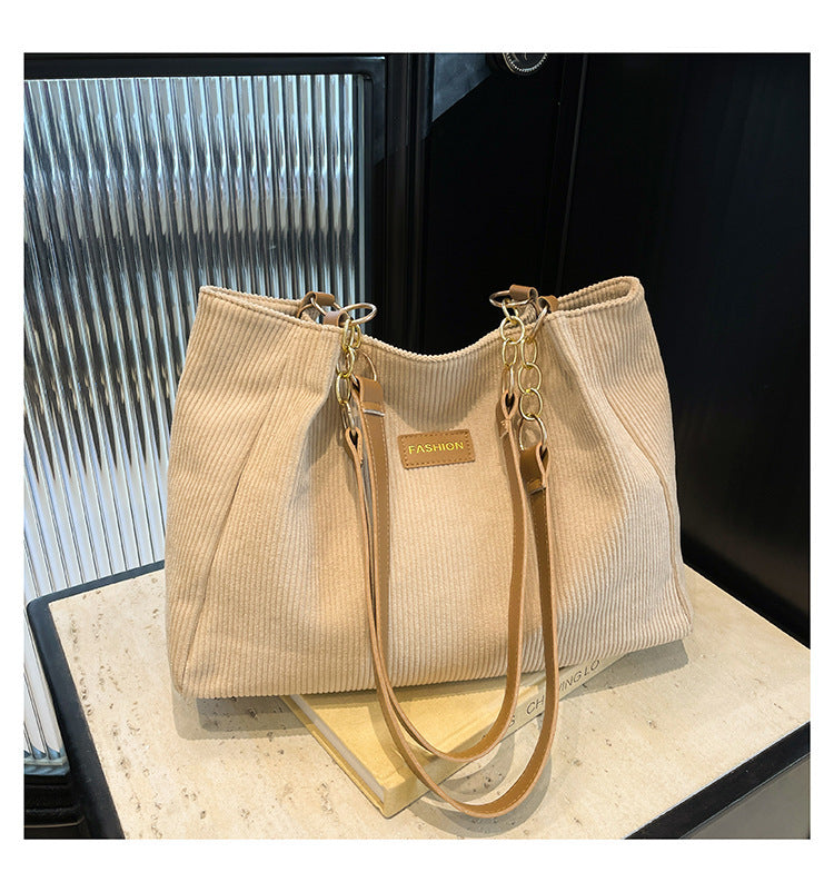 Contrast Color Commuter Chain Underarm Female Shoulder Bags