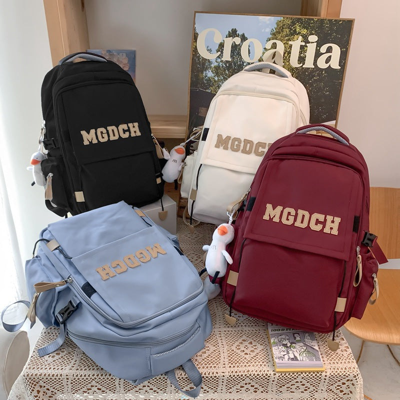 Women's & Men's & Simple Atmospheric Fashion Trend Couple Backpacks