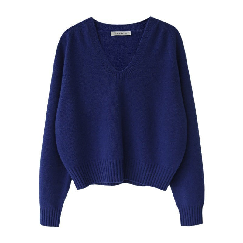 Women's Fashion Wool Korean Casual Loose Sweaters