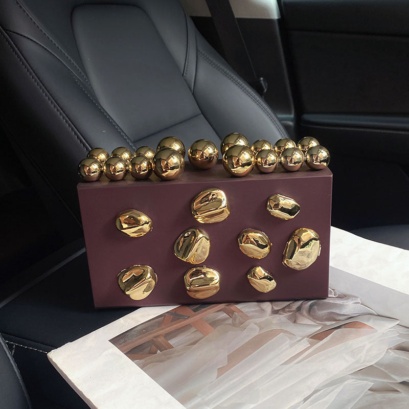 Classy Block Box Fashion Temperament Entry Lock