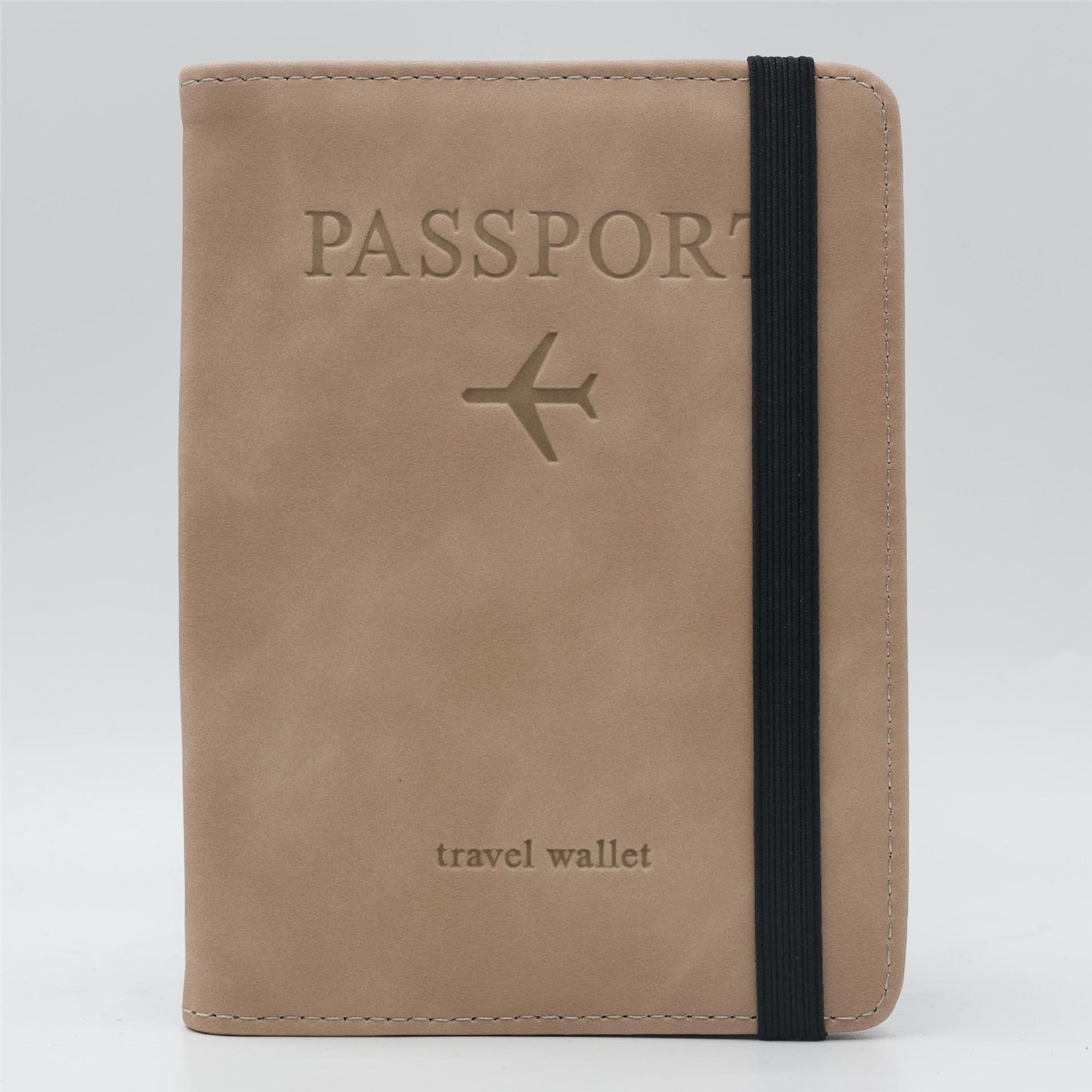 Cover Document Portable Lightweight Leather Clutch Id Package