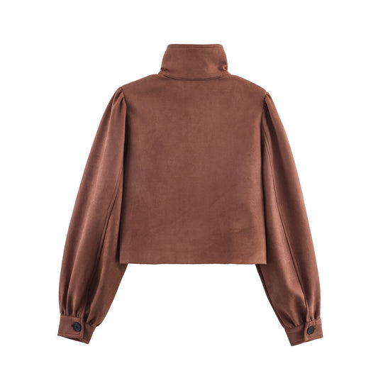 Women's Fashion Casual Retro Bud Design Coats