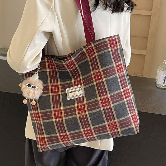 Commuter Large Capacity For Class Fashion Retro Shoulder Bags