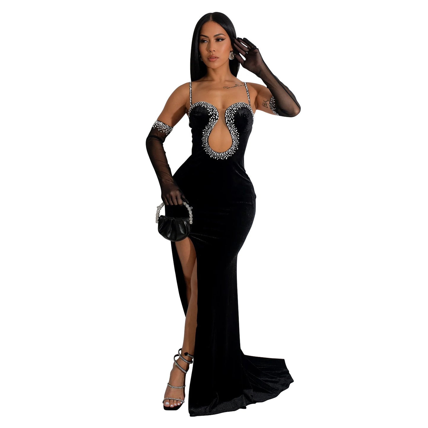 Women's Fashion Wear Solid Color Sexy Tube Dresses