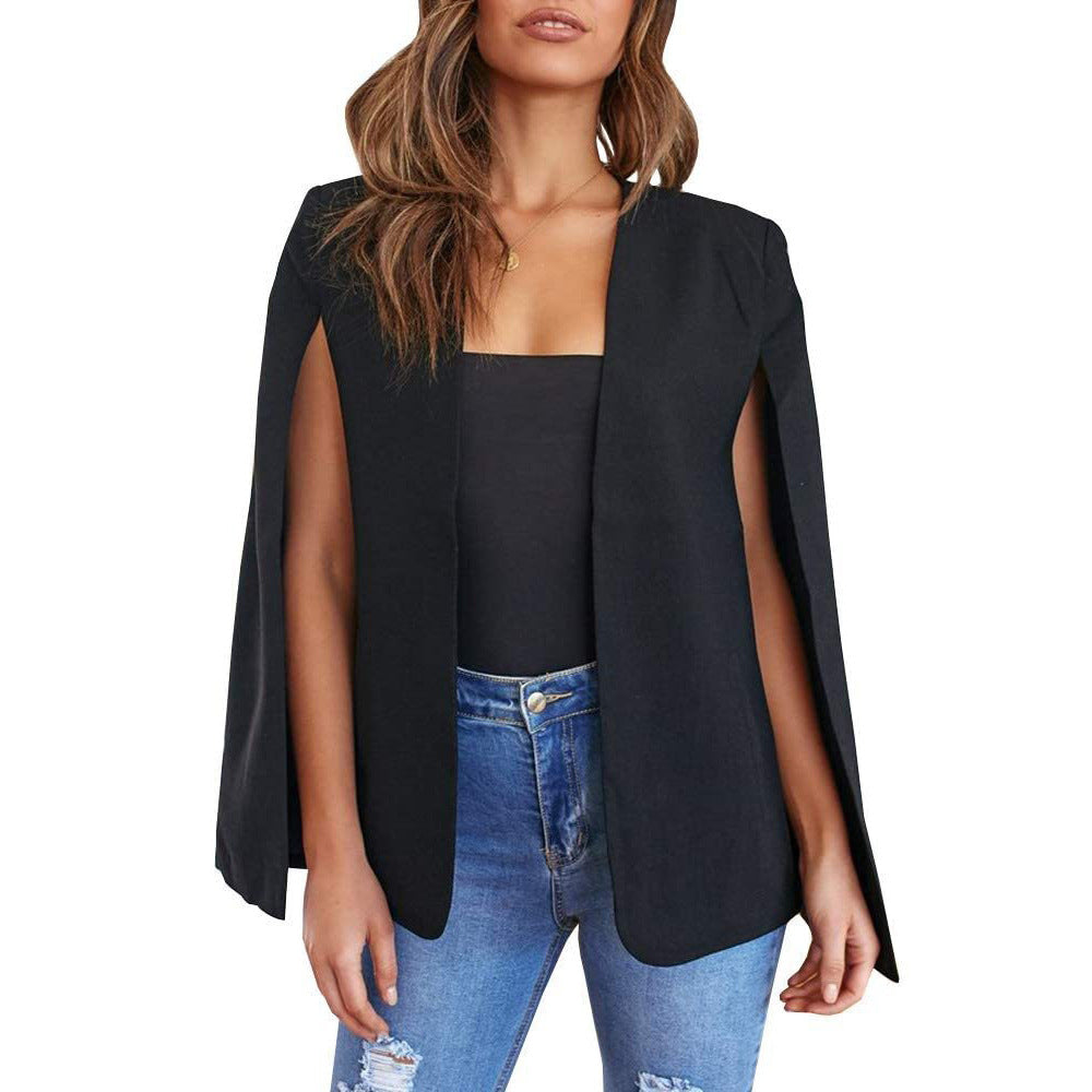 Beautiful Glamorous Creative Women's Inverness Cloak Small Suit