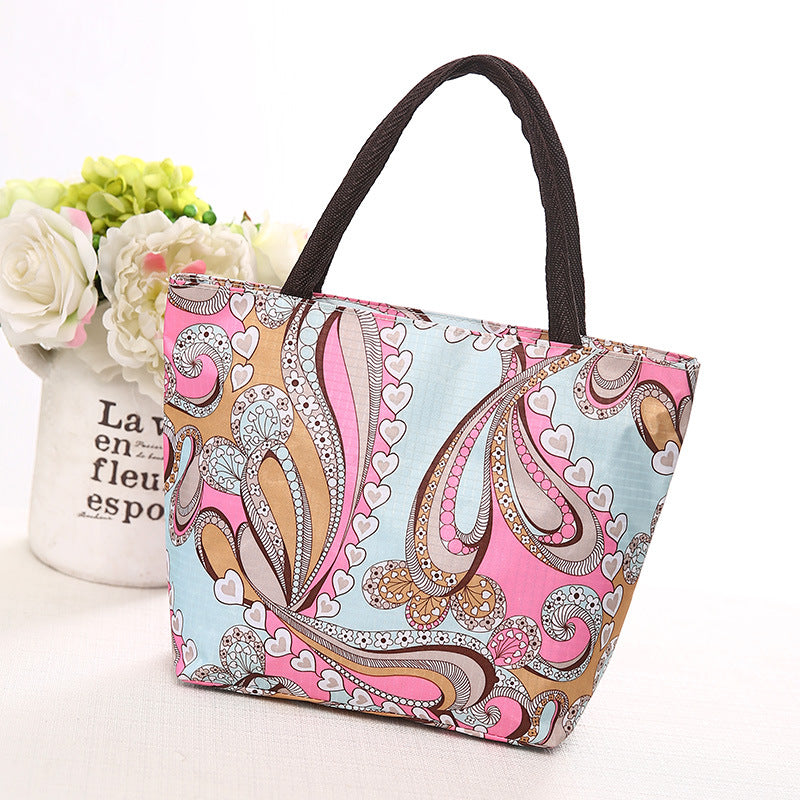 Women's Oxford Cloth Lunch Box Mummy Portable Bags