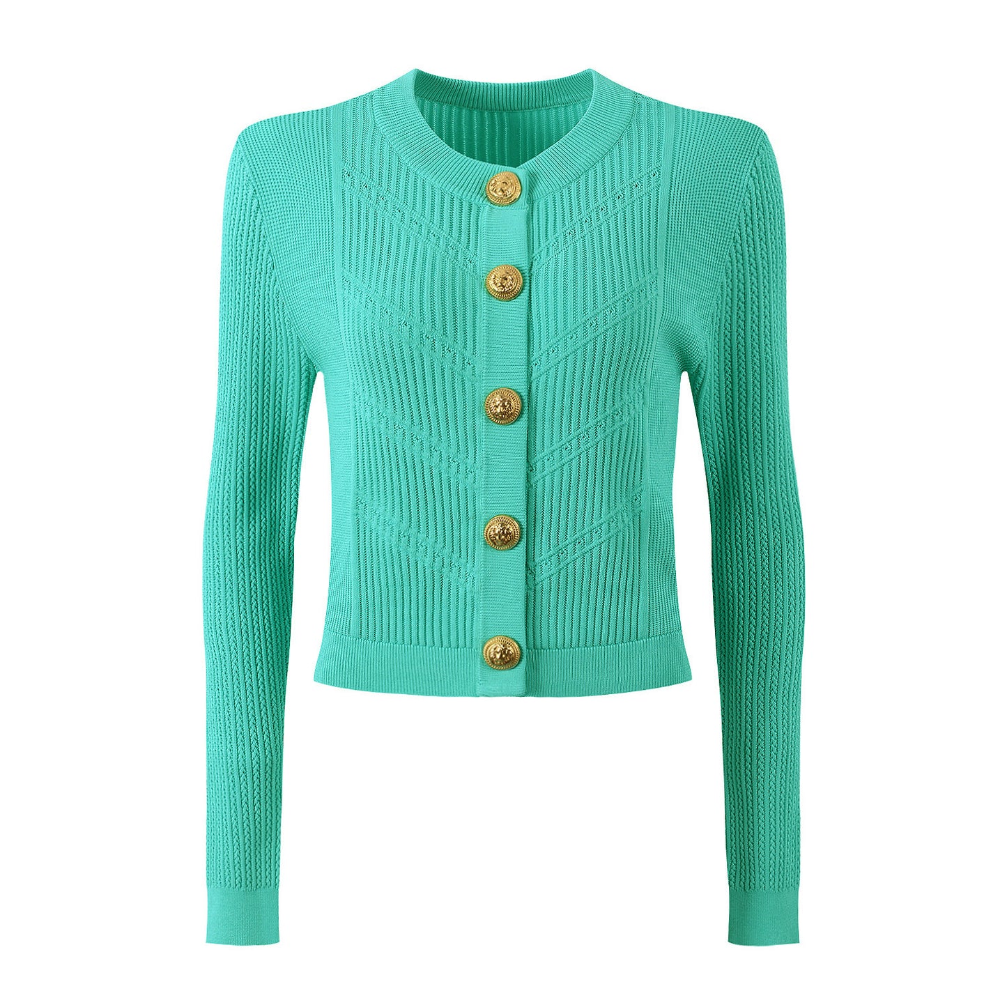 Women's Quality Fashionable Knitted Half-length Outfit Suits