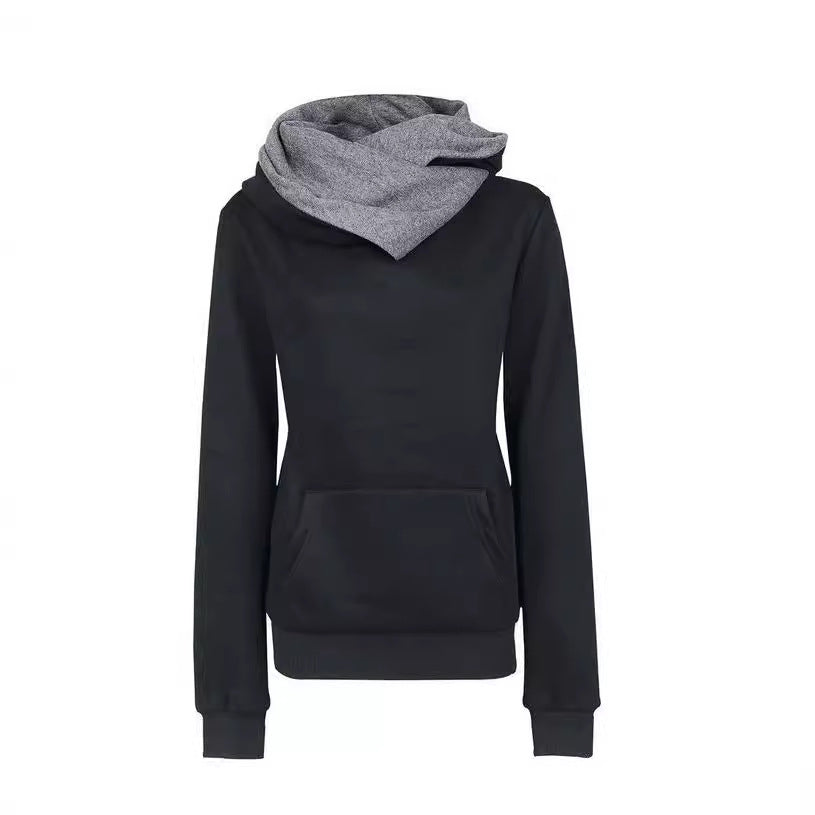 Women's Fleece Shirt Lapel Irregular Casual Sweaters