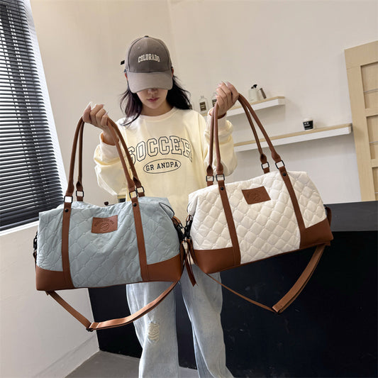 Women's & Men's & Portable Lightweight Short Trip Large Travel Bags