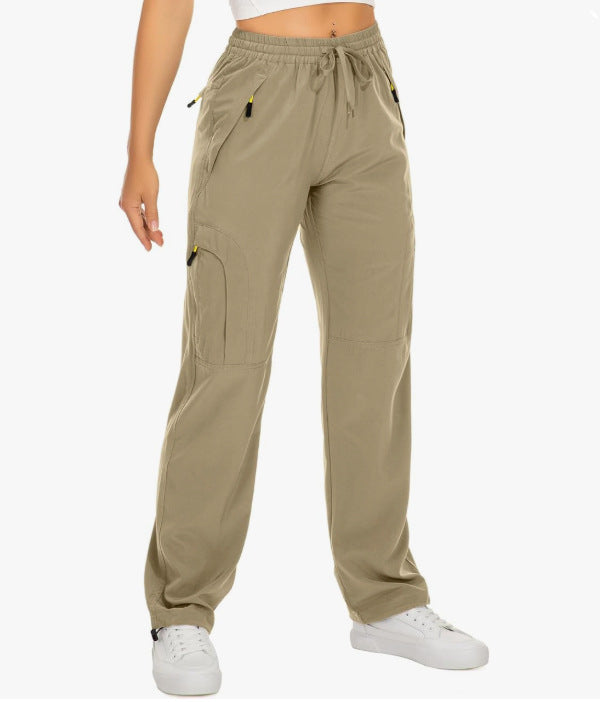 Women's Outdoor Thin Trousers Climbing Casual Breathable Pants