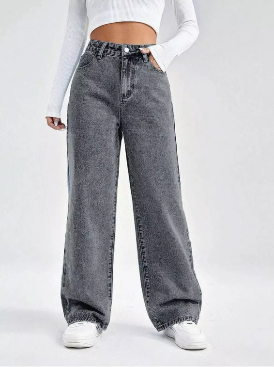 Women's Slouchy Durable Beautiful Russian Tall Jeans