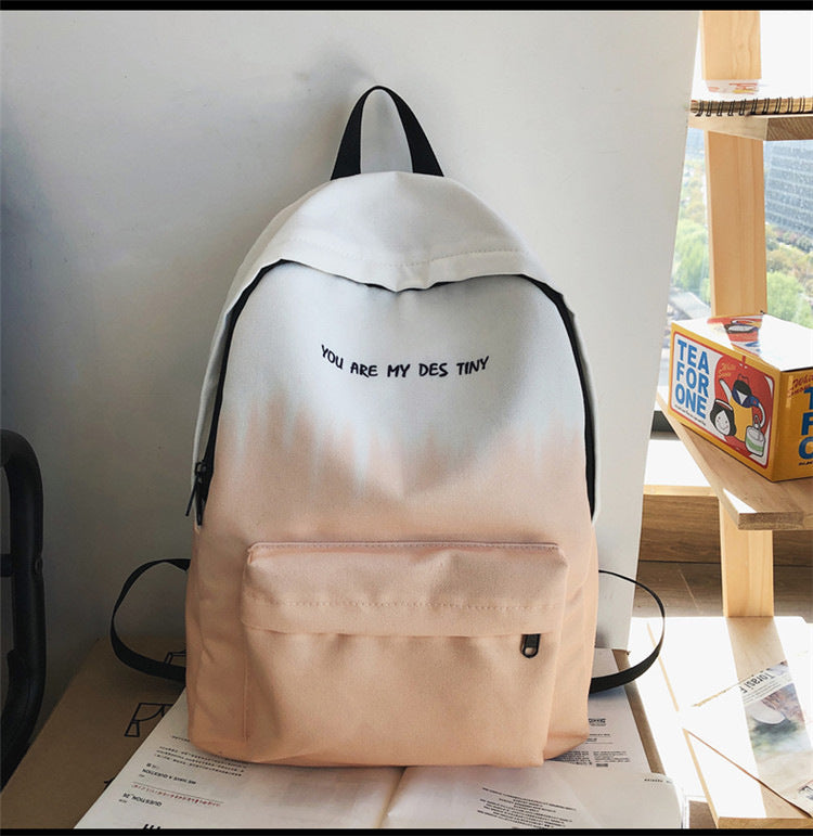 Boys Design Sense Niche Style Lightweight Middle School Students' Schoolbags