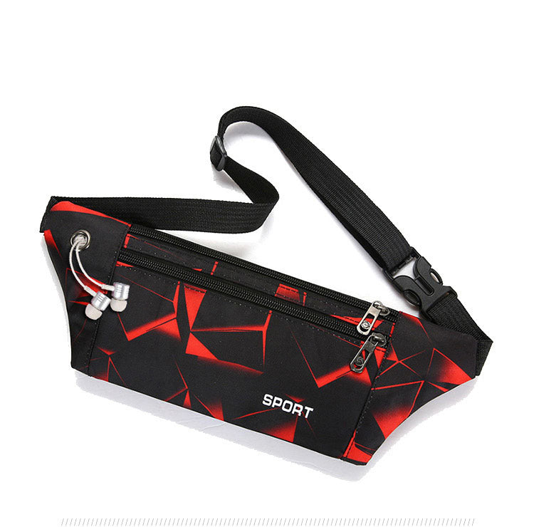 Women's Nylon Cloth Camouflage Fashion Stall Men's Waist Packs