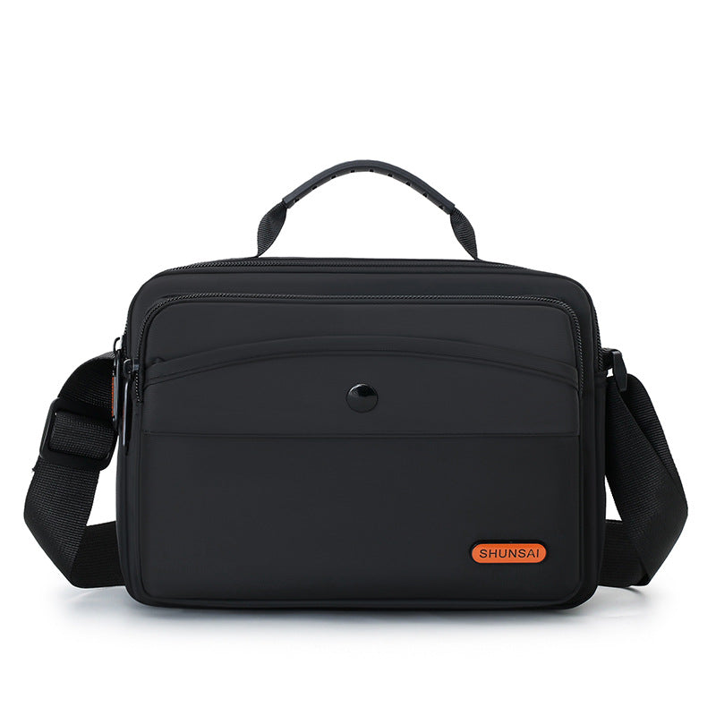 Men's Trendy Wild Simple Nylon Daily Commute Men's Messenger Bags