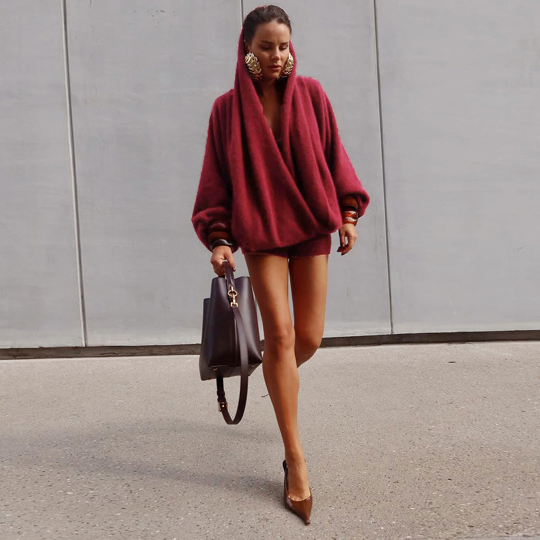Women's Fashion Hot Street Versatile Loose Long Blouses