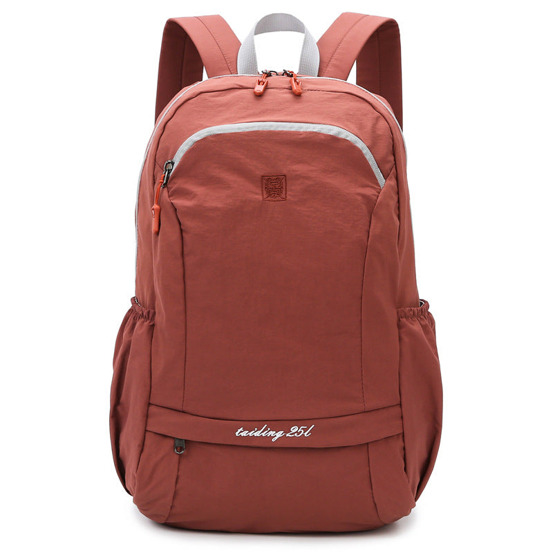 Fashion Trend Foldable Waterproof Couple Model Middle School Students' Schoolbags