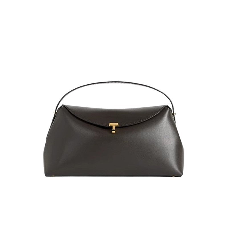 Popular Innovative Shape Texture Leather Clutch Lock