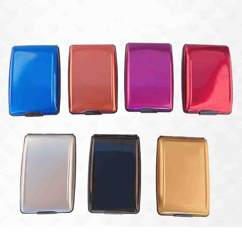 Aluminium Alloy Multifunctional Aluminum Bank Fashion Card Holder