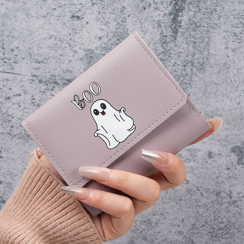 Women's Personality Short Three-in-one Trend Mini Ladies Wallets