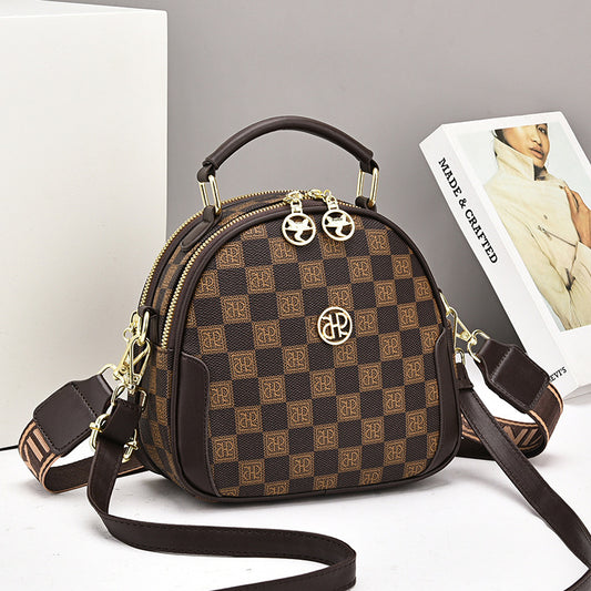 Women's Elegant Summer Round Printed Fashion Crossbody Bags