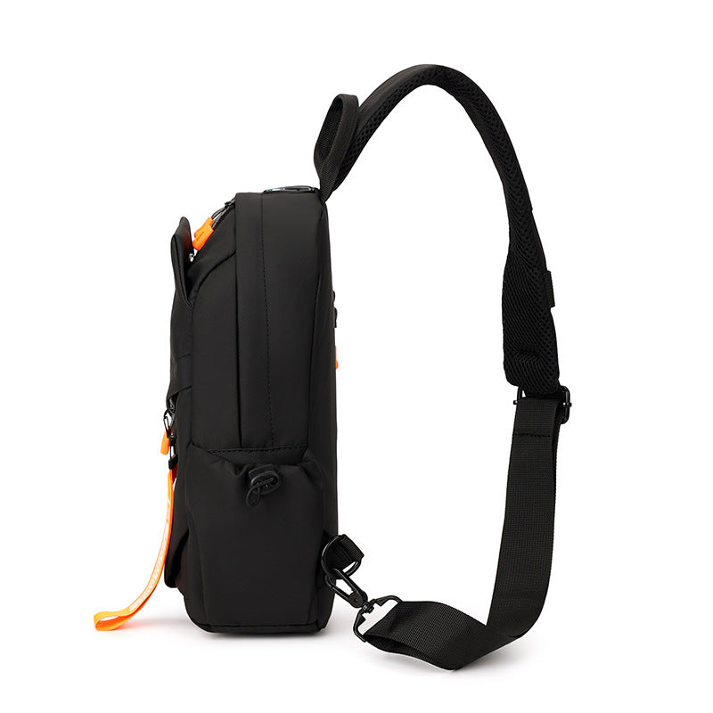 Men's Classic Glamorous Boys Stylish Oblique Men's Chest Bags