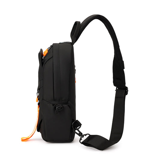 Men's Classic Glamorous Boys Stylish Oblique Men's Chest Bags