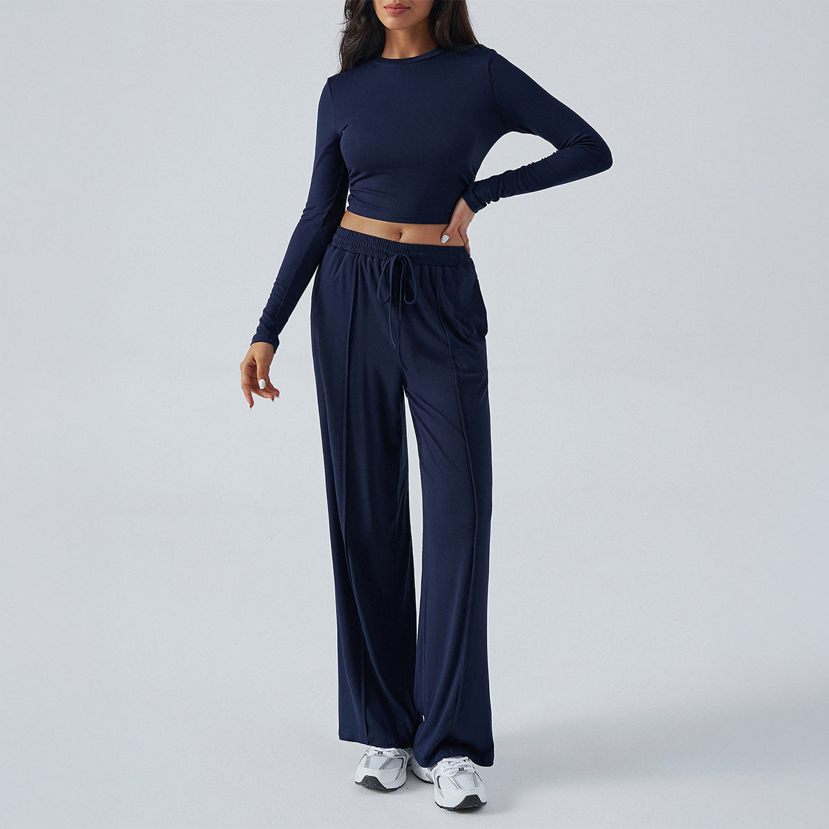 Women's Yoga Sports Long Sleeve Inner Wear Suits