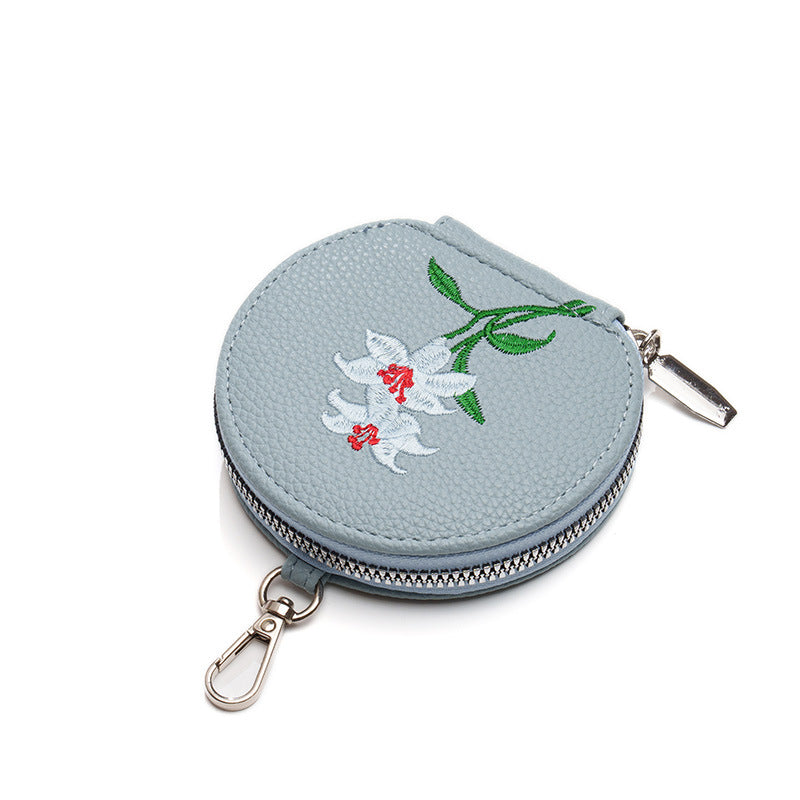 Women's Unique Large Capacity Embroidered Mobile Phone Bags