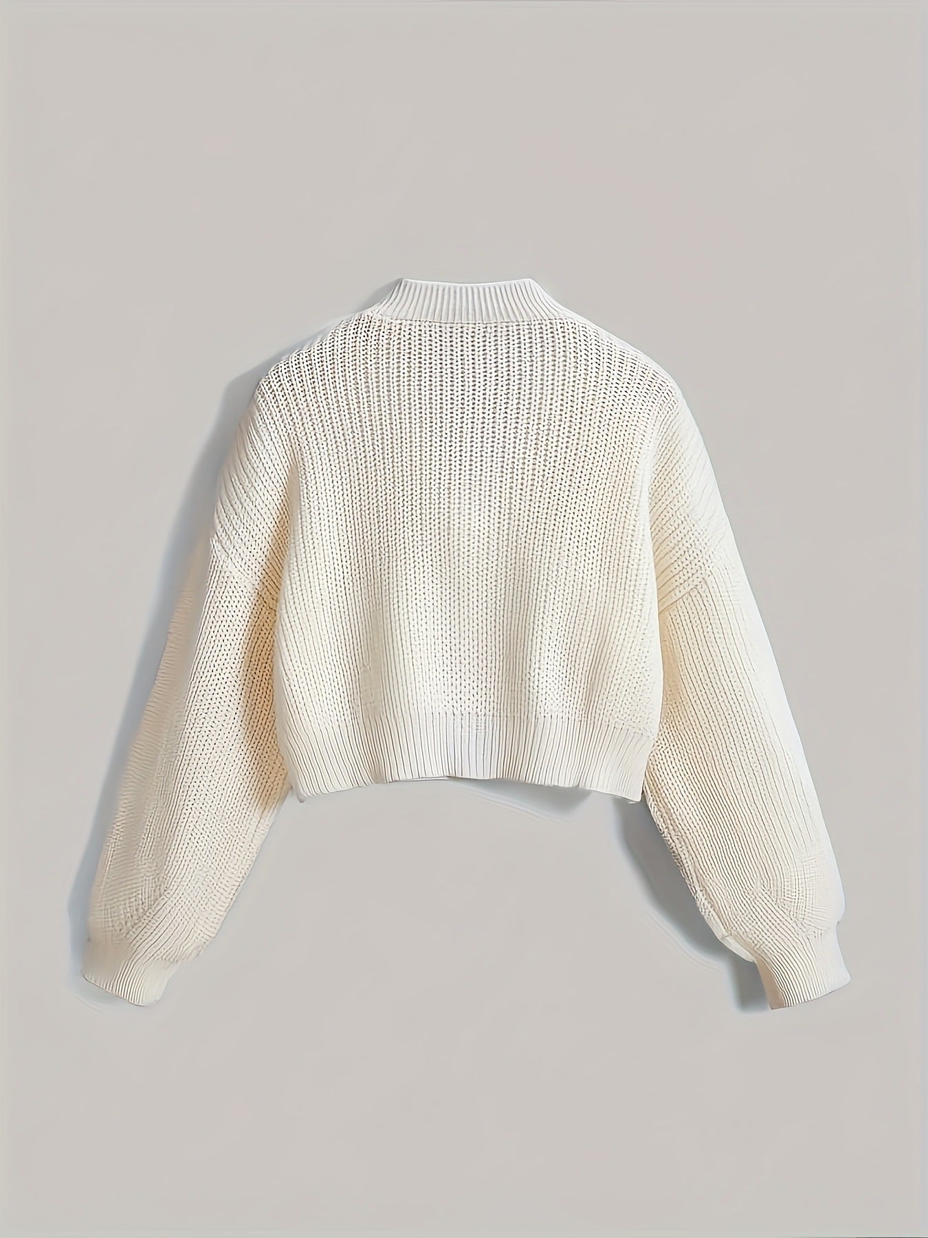 Sweet Loose Three-dimensional Bow Long Sleeve Knitwear