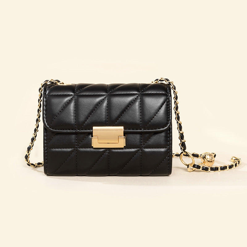 Women's Attractive Fashionable Rhombus Chain Quality Shoulder Bags