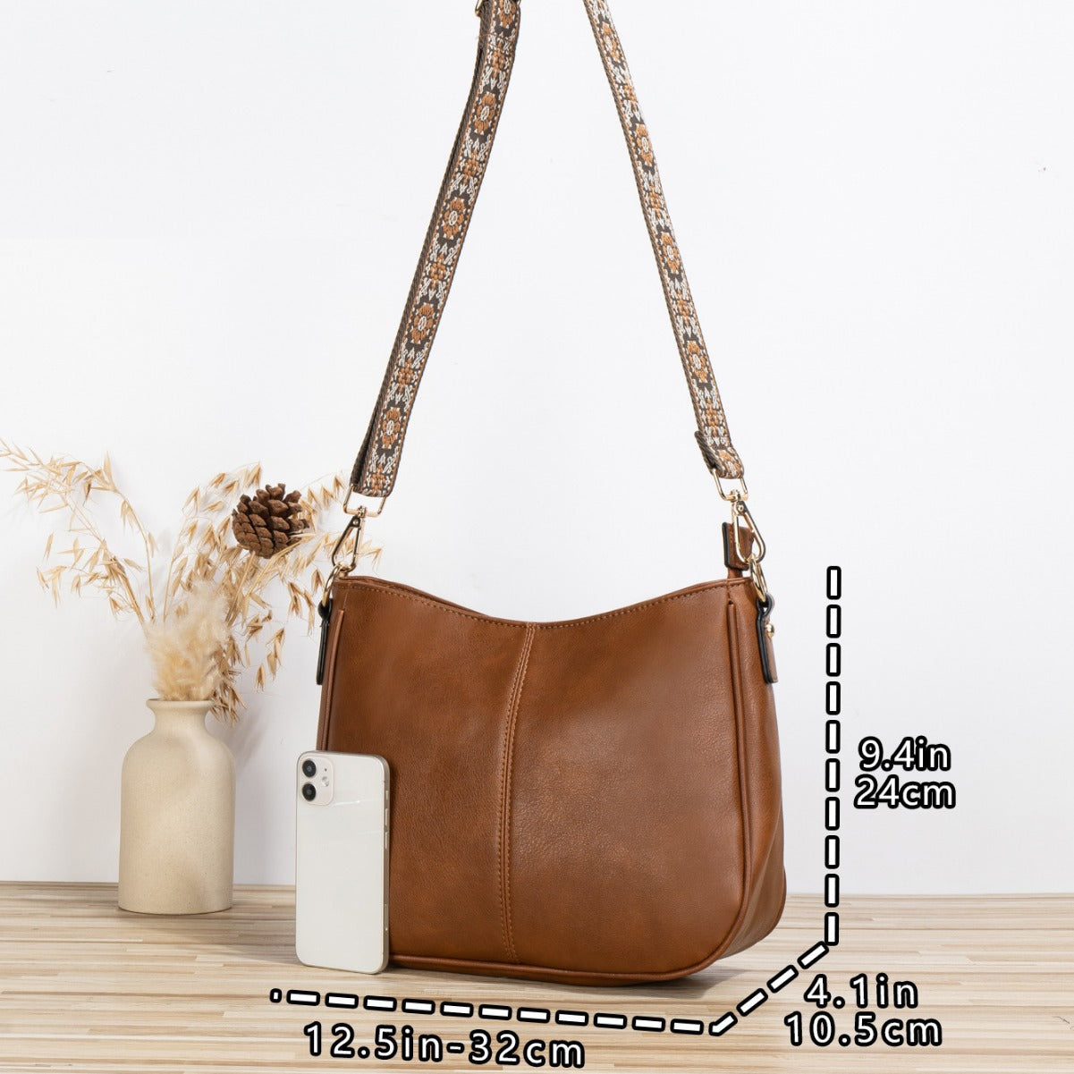 Women's Unique Leather Texture Simple Fashion Shoulder Bags