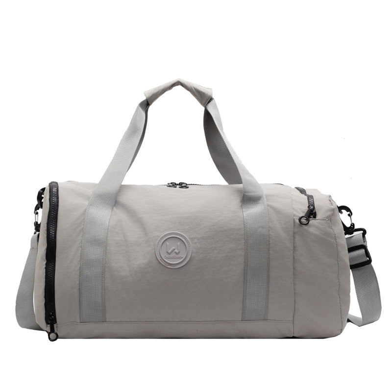 Large Capacity Out Fashion Solid Color Dry Travel Bags