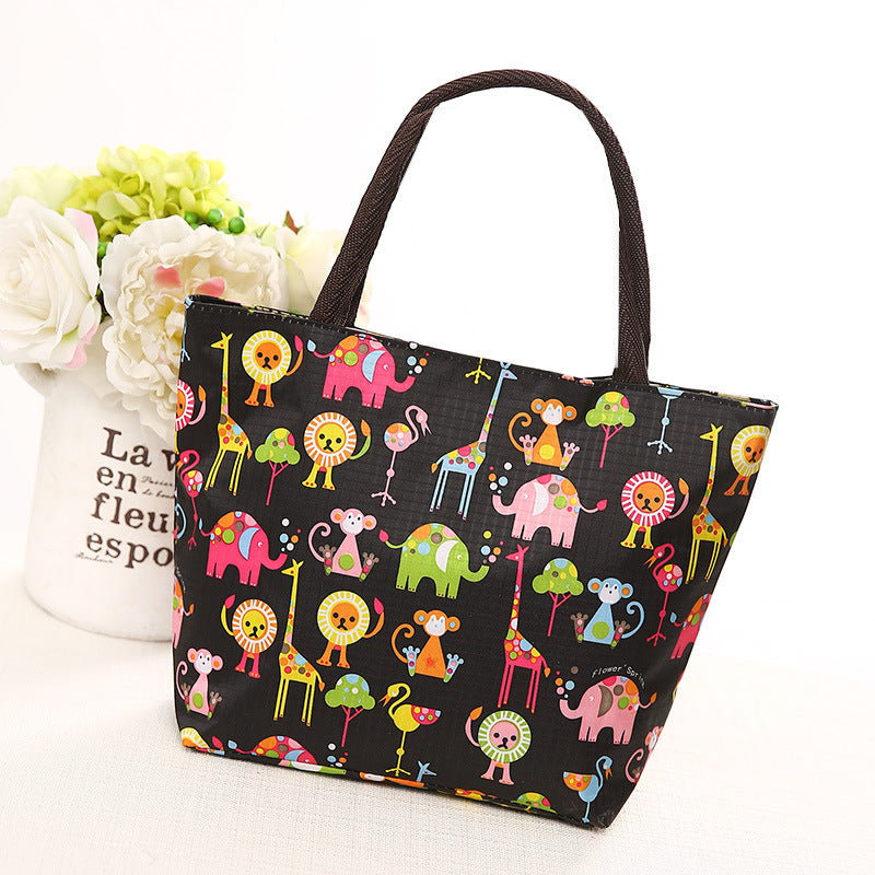 Women's Oxford Cloth Lunch Box Mummy Portable Bags