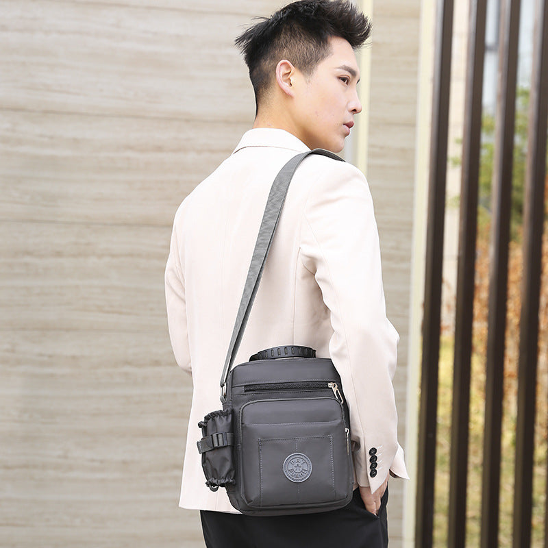 Men's Leisure Lightweight Oxford Cloth Simple Men's Shoulder Bags