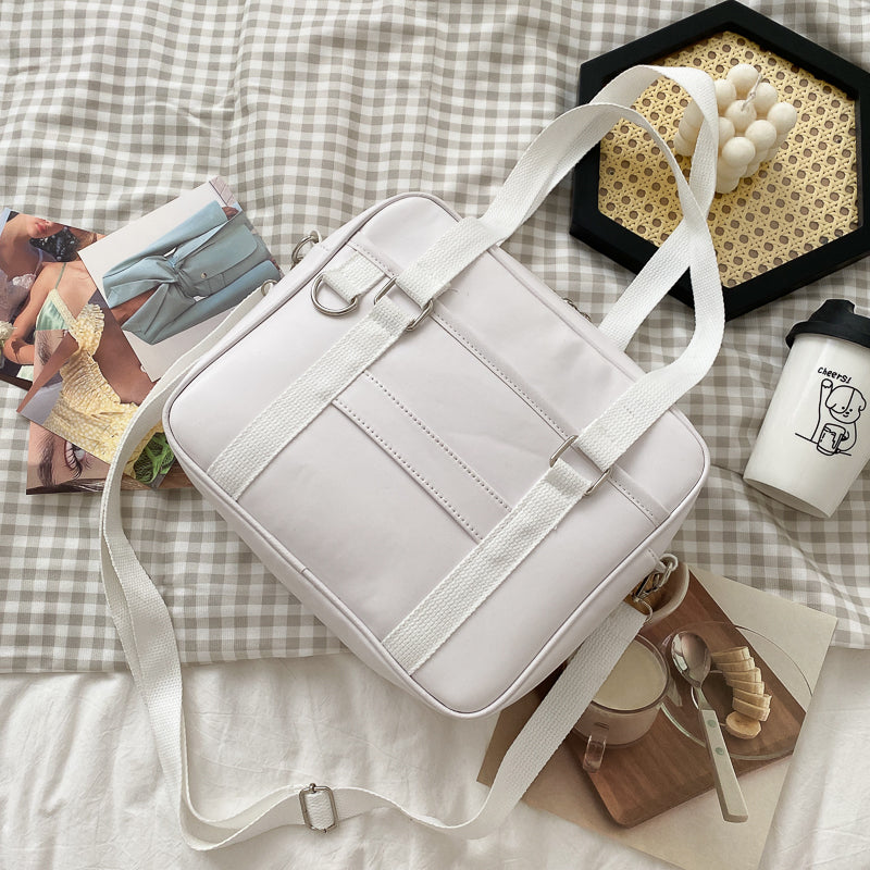 Women's Cute Preppy Style Uniform Commuter Handbags