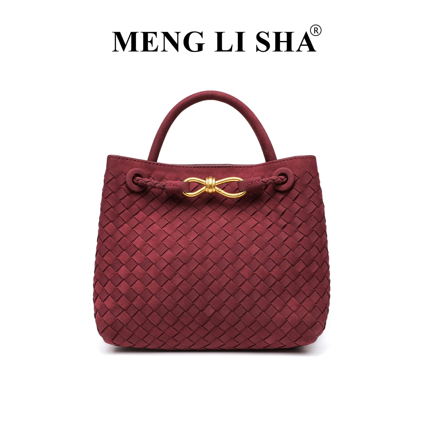 Cool Stylish Frosted High-grade Hand-woven Fashion Bags