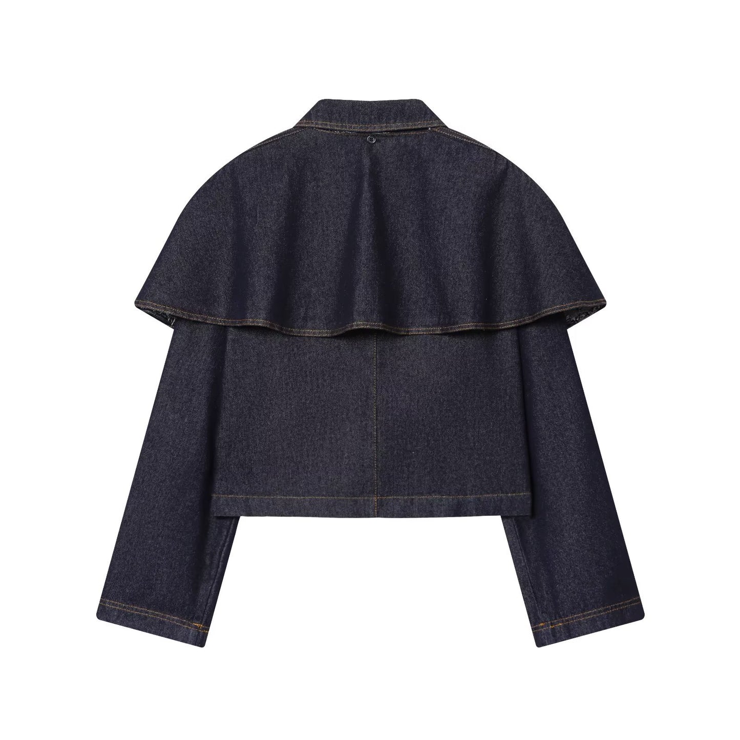 Women's Charming Fashion Casual Cape Denim Blouses