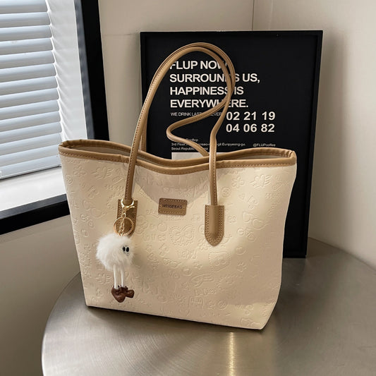 Women's Popular Large Capacity Hand Commuter Tote Bags