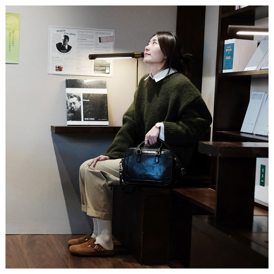 Women's High Sense Simple Boston Spring Korean Style Handbags