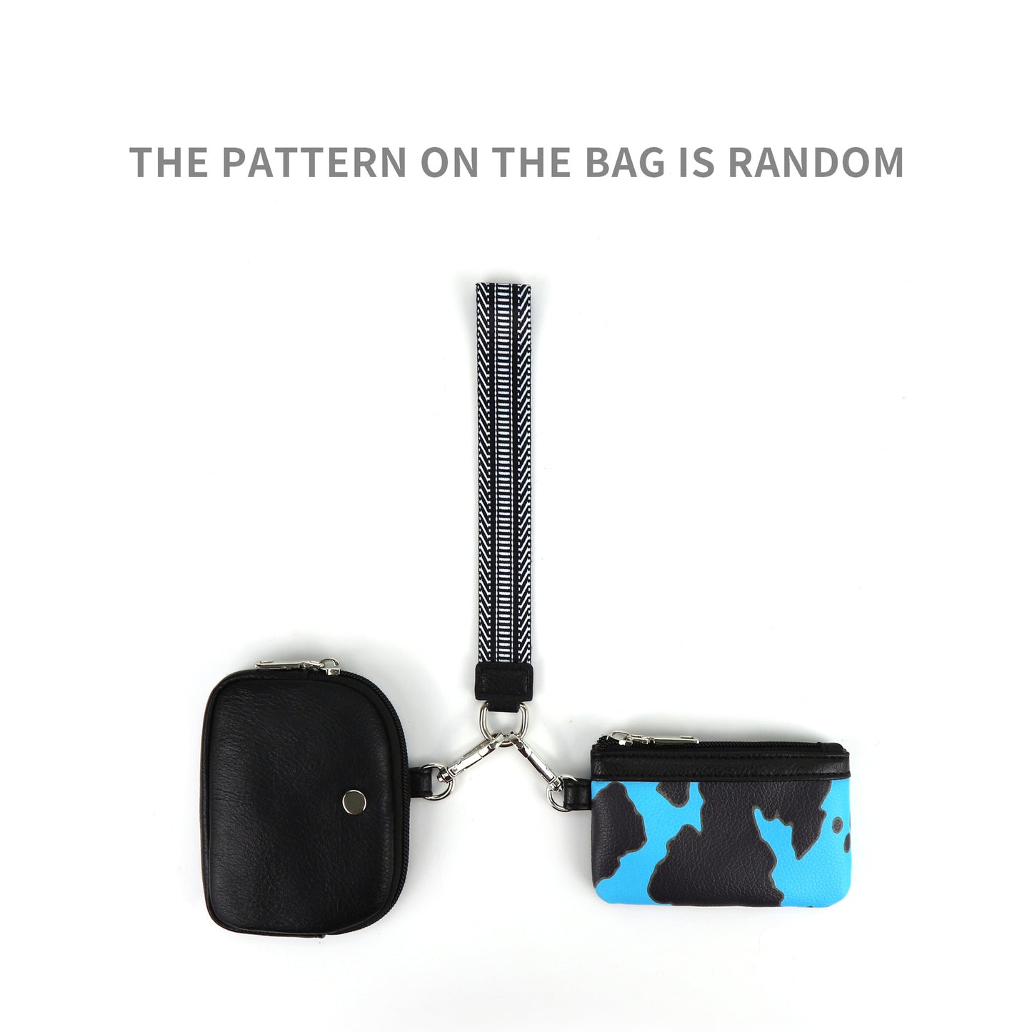 Women's Fashion Chessboard Wrist Portable Simple Mini Card Holder